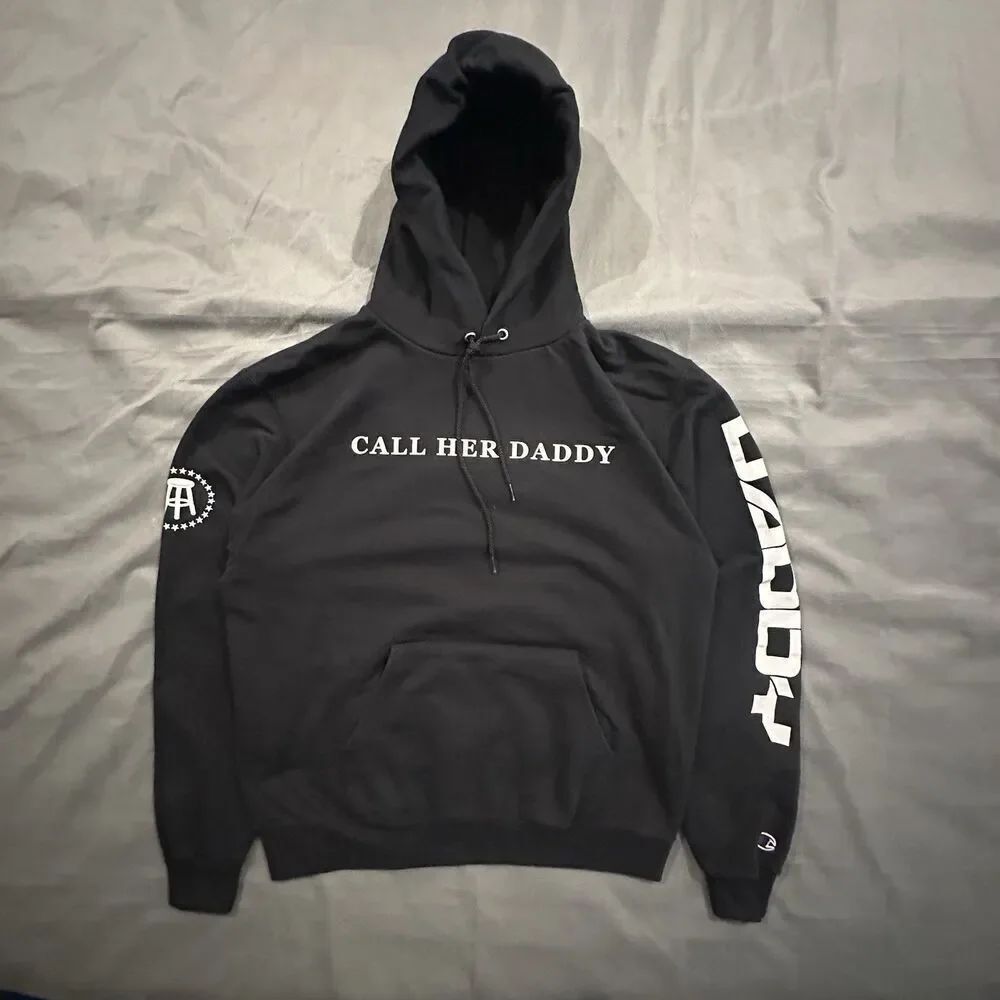 Call Her Daddy Barstool Sports Hoodie Black Pullover Alex Cooper Podcast